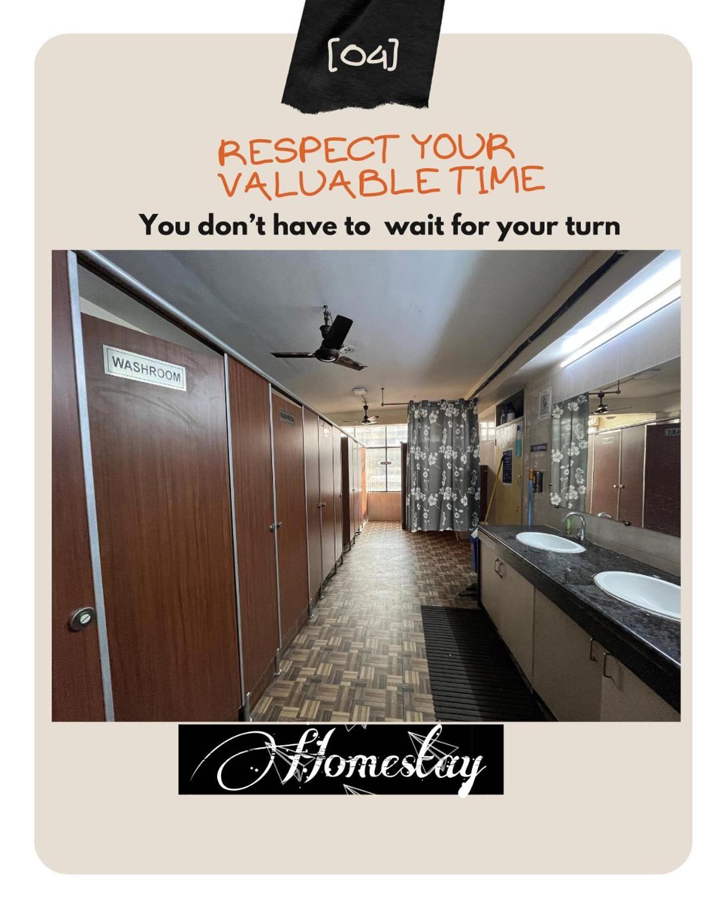 Homestay Ac Dormitory New Delhi Eksteriør billede
