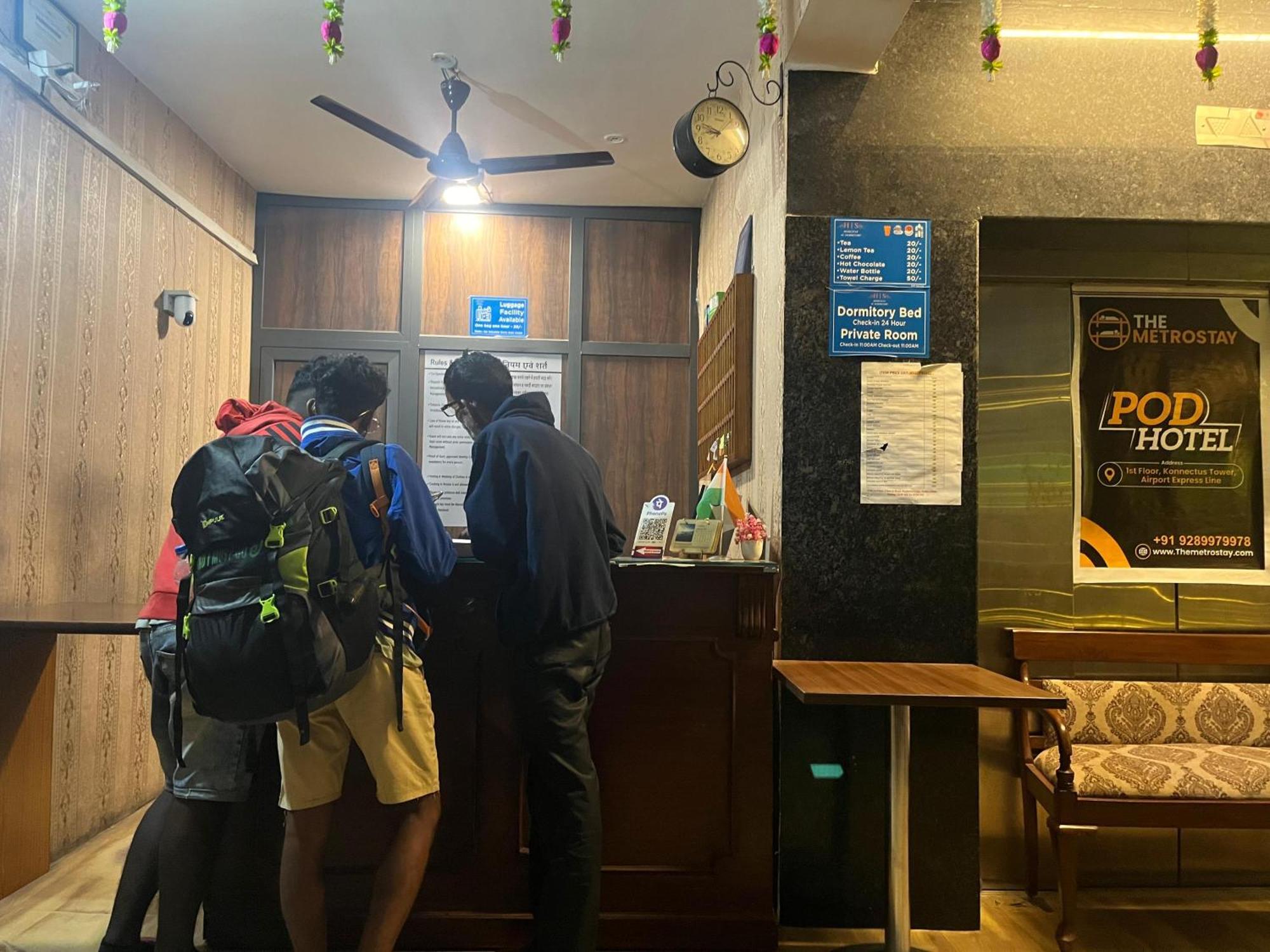 Homestay Ac Dormitory New Delhi Eksteriør billede